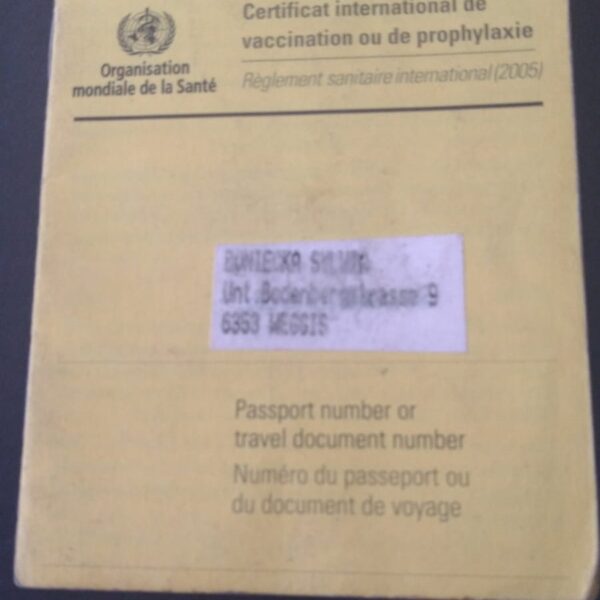 Yellow Fever Vaccination