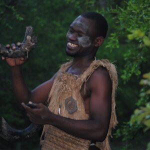Bush walking during sarari to Selous from Dar Es Sallam or Zanzibar